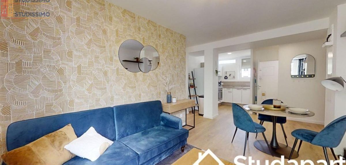 Studio meublé 13m² Strasbourg - Lumineux, DPE A - Photo 1