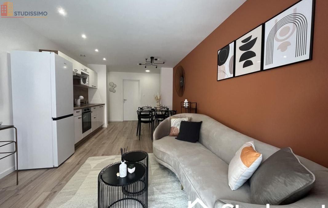 Studio meublé 42m² Strasbourg centre - Lumineux, DPE A - Photo 3