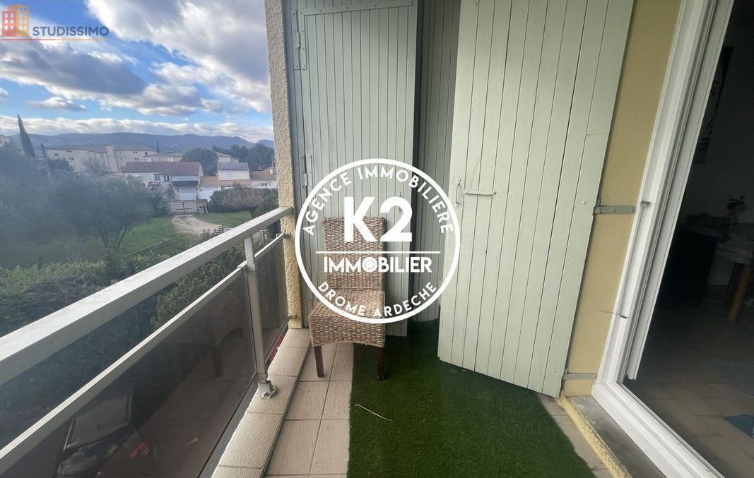 Studio 22m² Montélimar - Étage 2, DPE D - Photo 1