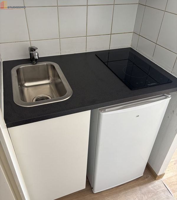 Studio meublé 19m² Mulhouse 68100 - Lumineux, étage élevé - Photo 2