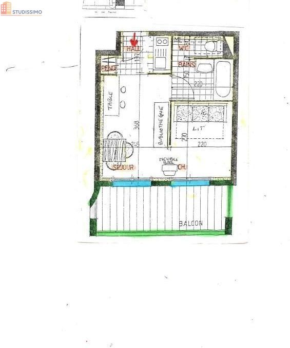 Studio 22m² Clermont-Ferrand 63000 - Étage élevé, lumineux - Photo 2