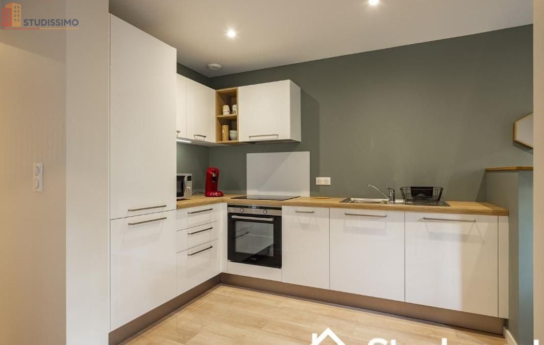 Studio meublé 11m² Strasbourg 67200 - Meublé, DPE D - Photo 3