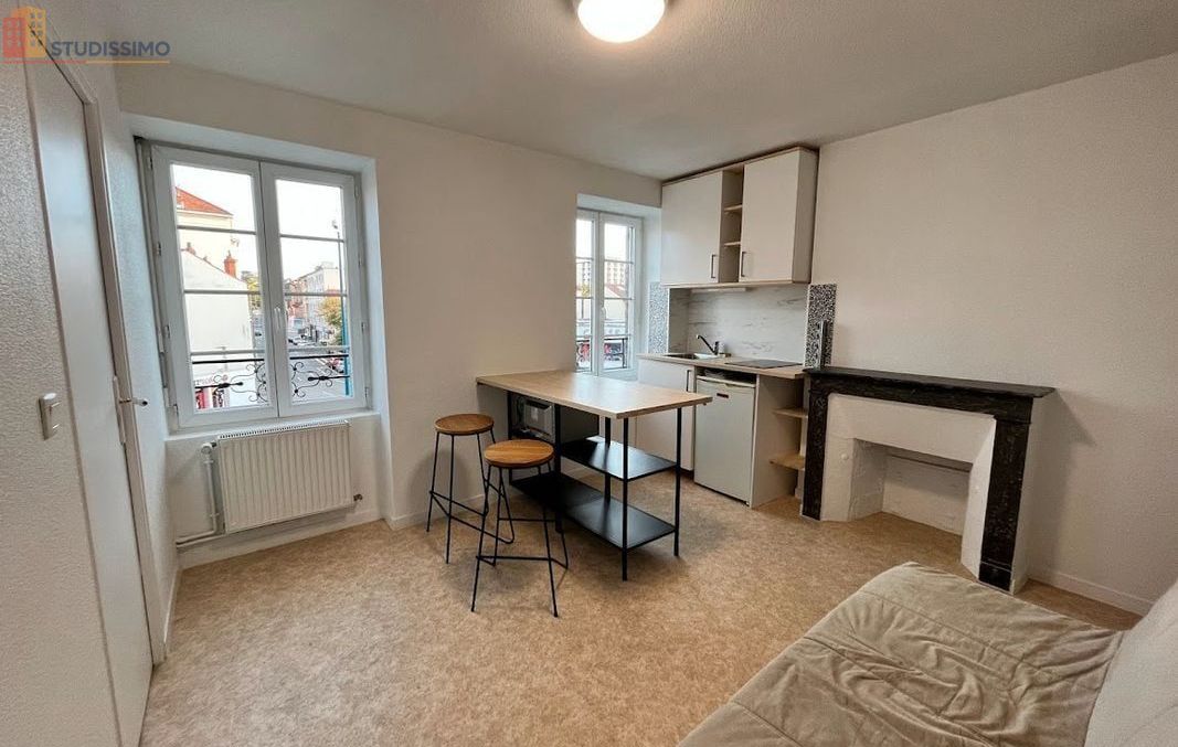 Studio 23m² Clermont-Ferrand 63000 - Étudiant, 2e étage - Photo 2