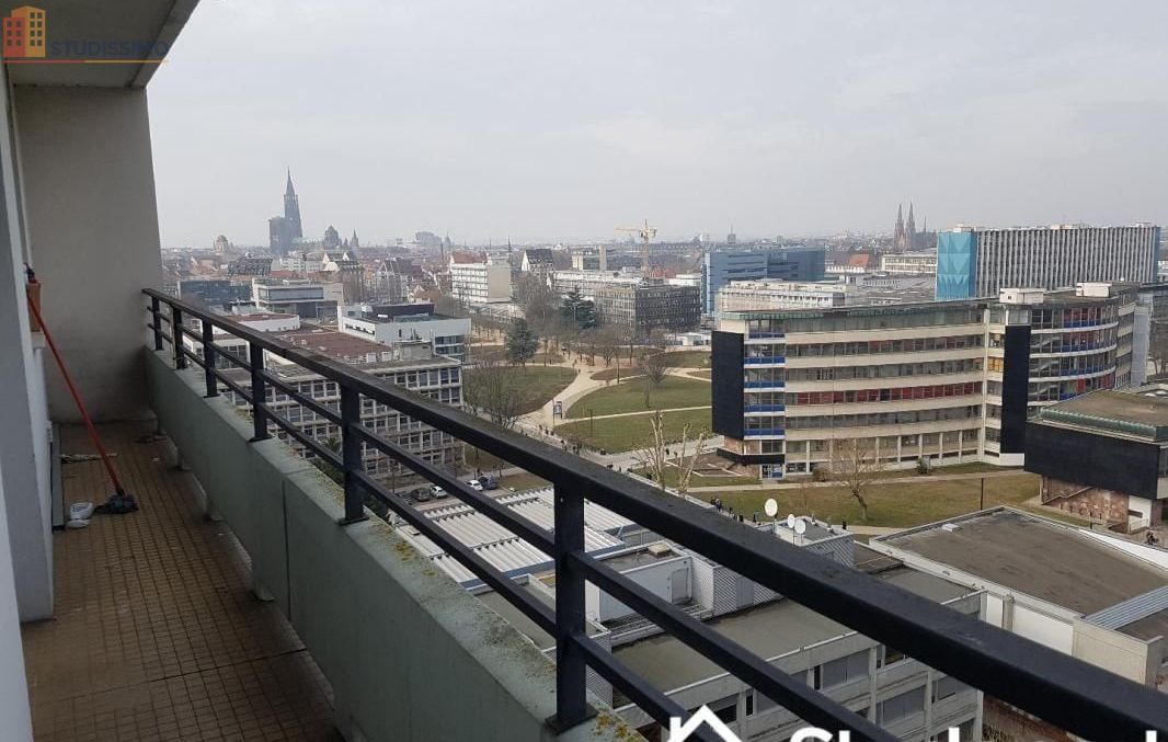 Studio 14m² Strasbourg centre - Meublé, étage élevé - Photo 4