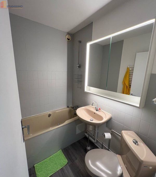Studio meublé 24m² Clermont-Ferrand 63000 - Proche tram et commodités - Photo 1