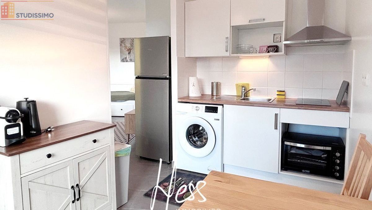 Studio 24m² Strasbourg Robertsau - Meublé, terrasse et garage - Photo 4