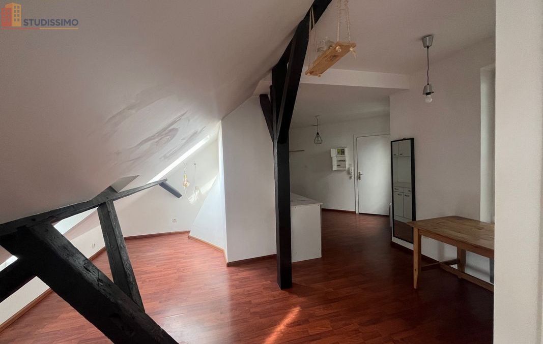 Studio 24m² Strasbourg centre - En dernier étage, lumineux - Photo 2