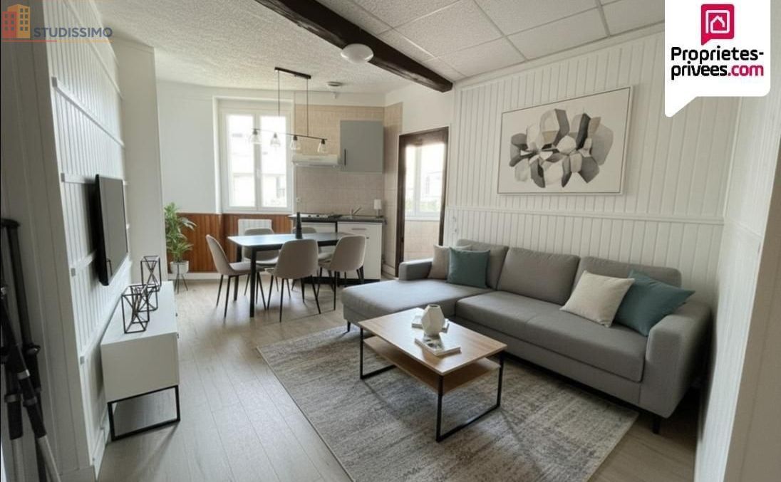 Studio 22m² Nonancourt - Etage 1/2, DPE D - Photo 4