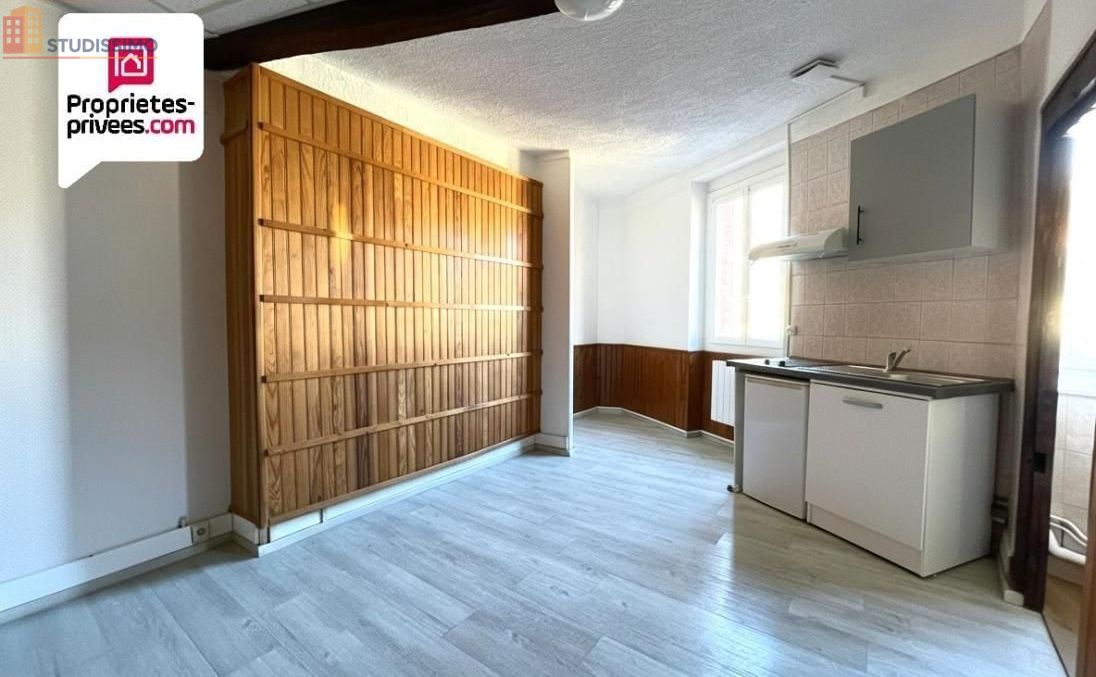 Studio 22m² Nonancourt - Etage 1/2, DPE D - Photo 1