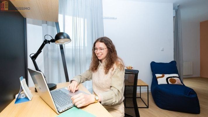 Studio meublé 23m² Clermont-Ferrand 63000 - Meublé, 8e étage - Photo 4