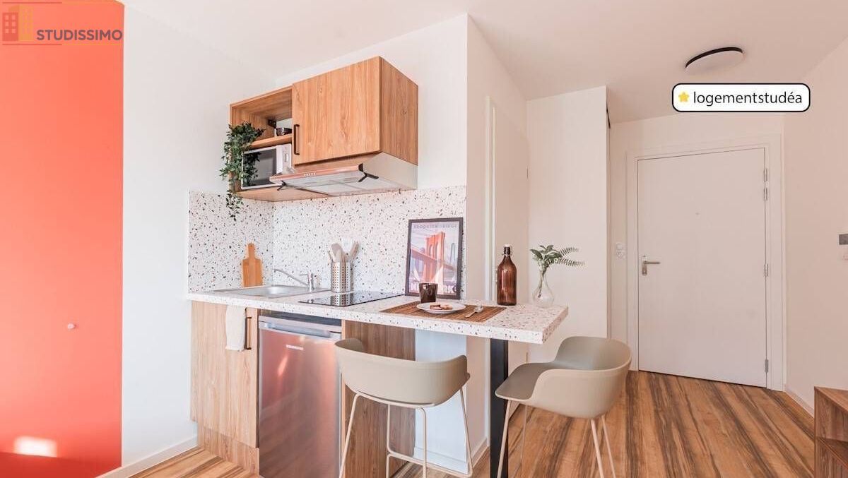 Studio meublé 17m² Strasbourg 67200 - Meublé, 1 pièce - Photo 2