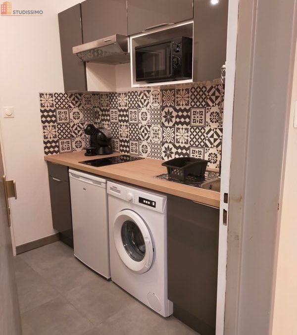 Studio meublé 22m² Strasbourg Neudorf - Meublé, DPE D - Photo 2