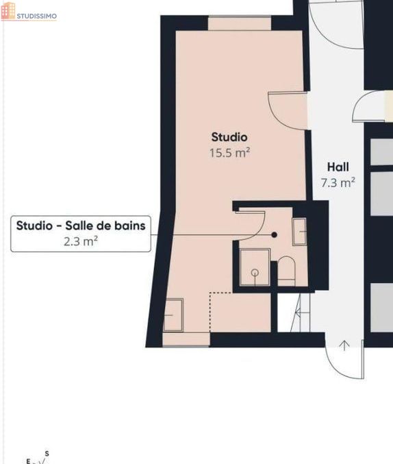 Studio 16m² Auneau-Bleury-Saint-Symphorien - DPE D - Photo 1