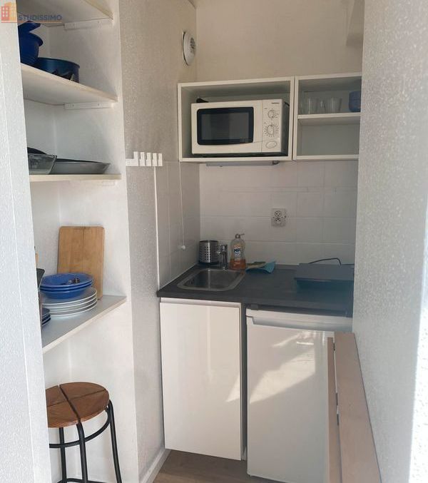 Studio meublé 16m² Strasbourg Neudorf - Terrasse, lumineux - Photo 1
