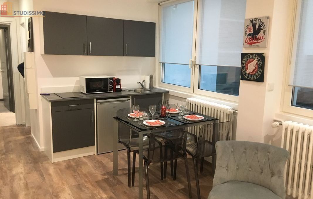 Studio meublé 23m² Strasbourg centre - Calme, hyper centre - Photo 2
