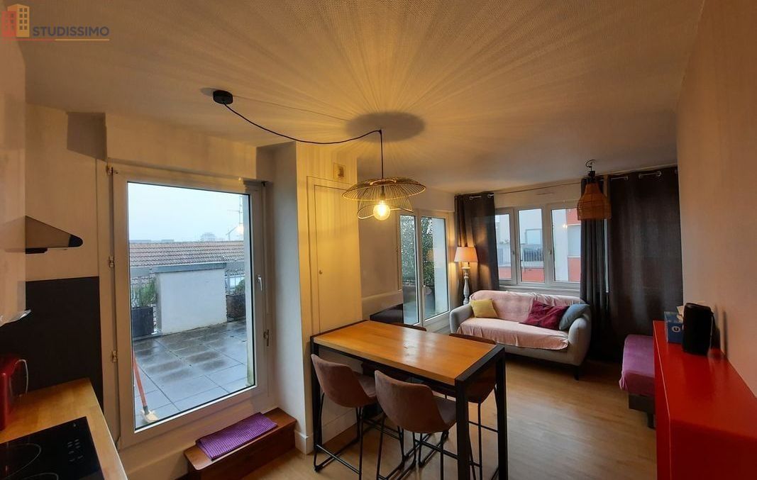 Studio meublé 25m² Strasbourg Neudorf - Grande terrasse, lumineux - Photo 2
