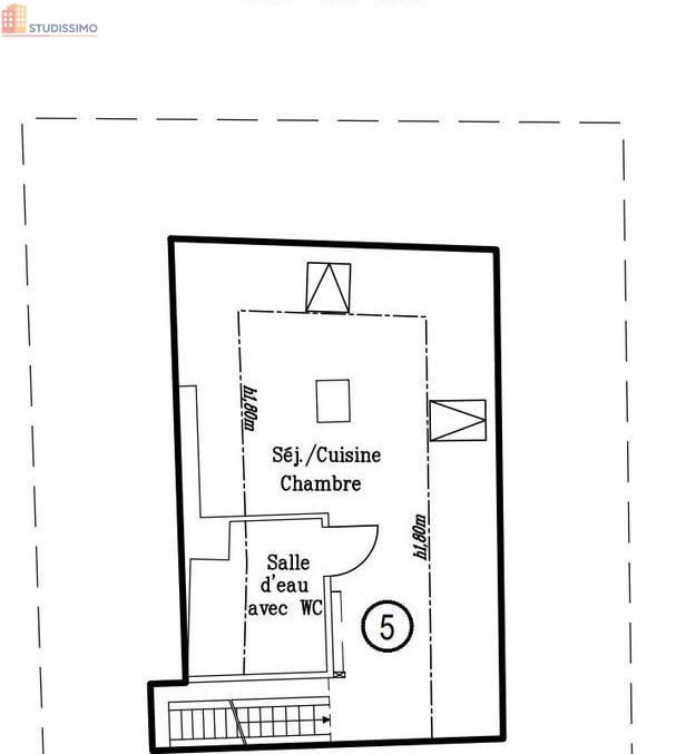 Studio 24m² Sélestat centre - Duplex, lumineux - Photo 1