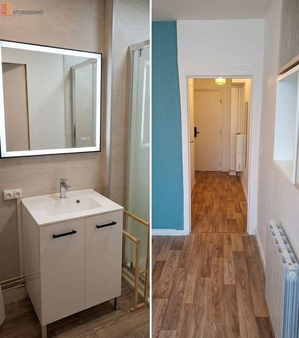 Studio meublé 21m² Clermont-Ferrand - Refait à neuf, inclus charges - Photo 1