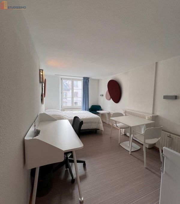 Studio 24m² Strasbourg centre - Meublé, résidence - Photo 4