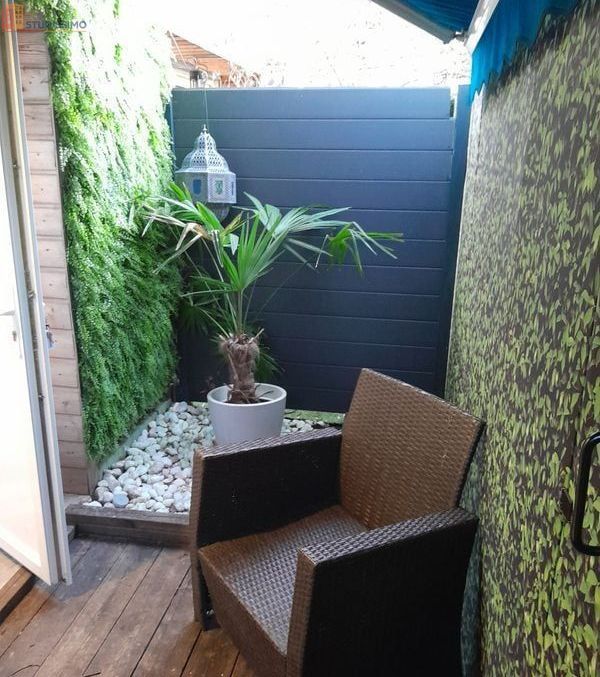 Studio meublé 12m² Strasbourg centre - Terrasse, meublé - Photo 1
