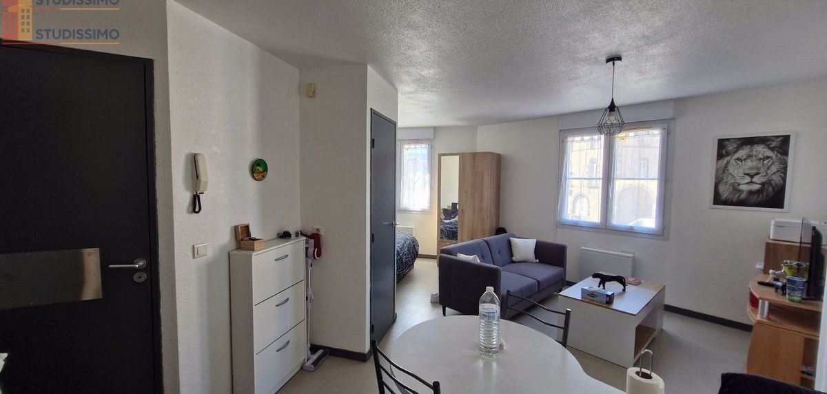 Studio 28m² Aubière - Centre, parking - Photo 1