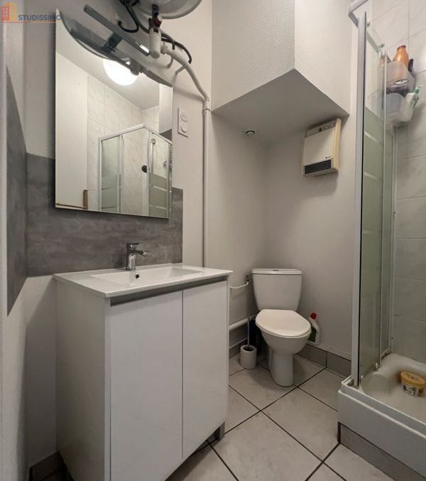 Studio meublé 15m² Clermont-Ferrand 63000 - Lumineux, libre immédiatement - Photo 1
