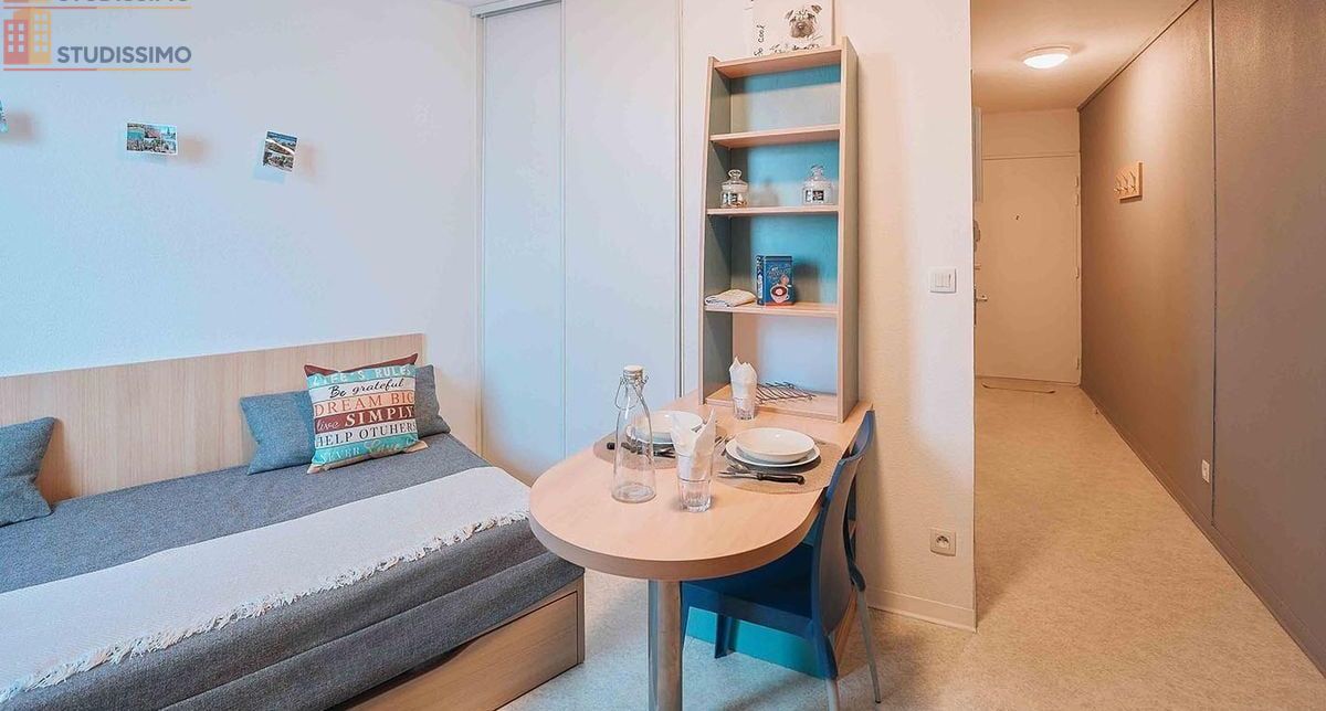 Studio meublé 19m² Clermont-Ferrand 63000 - Résidence sécurisée - Photo 2