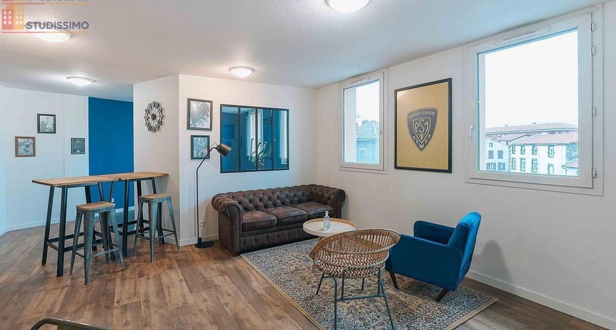 Studio meublé 19m² Clermont-Ferrand 63000 - Résidence sécurisée - Photo 1