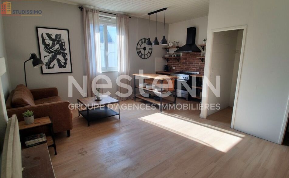 Studio 23m² Morlaix - DPE G, calme - Photo 3