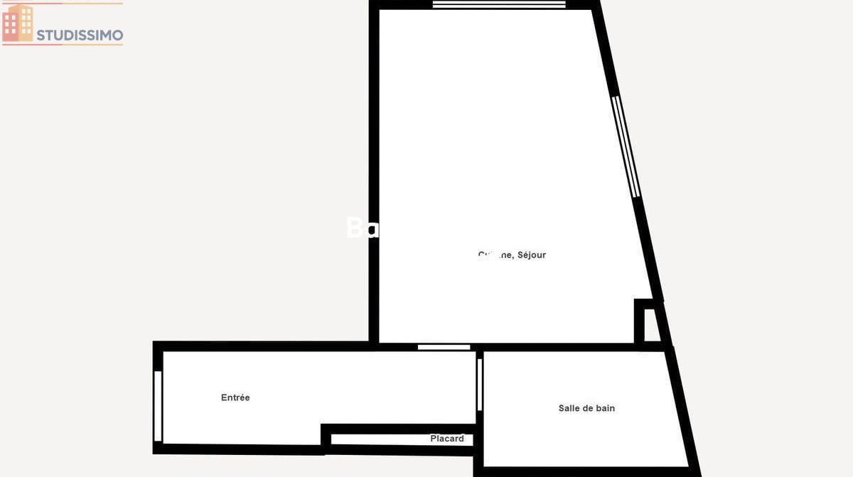 Studio 29m² Brest 29200 - Photo 5
