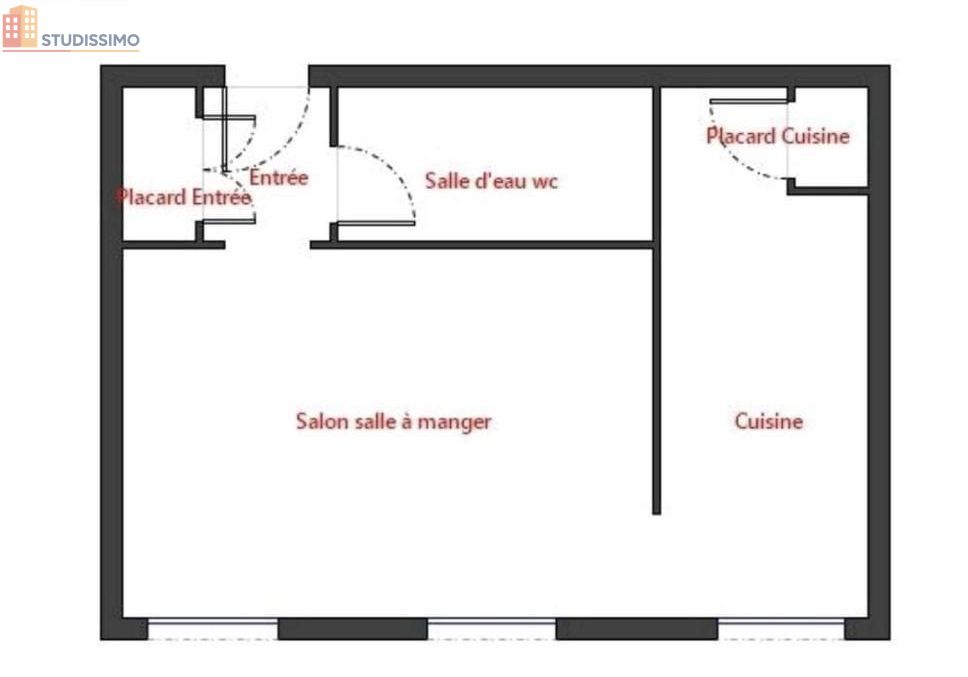 Studio 34m² Concarneau - Étage 2, DPE D - Photo 2