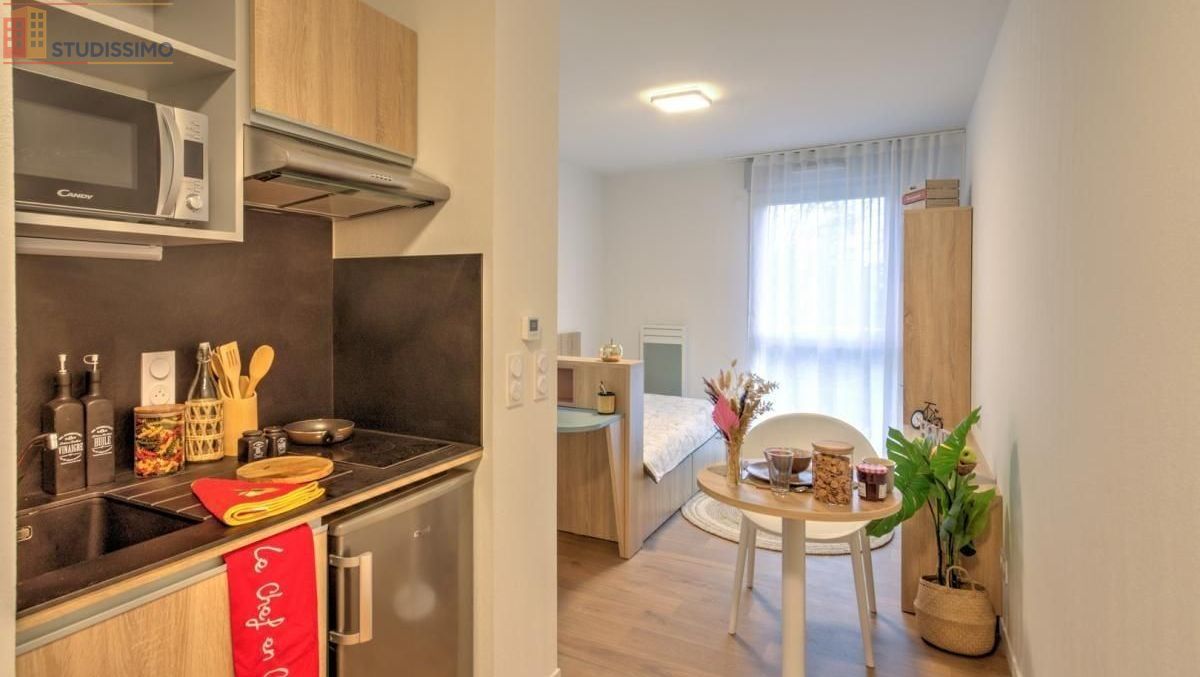 Studio meublé 20m² Pau centre - Meublé, DPE B - Photo 4