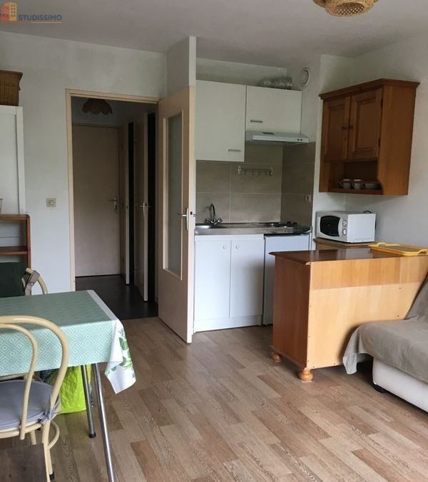 Studio meublé 22m² Pau centre - Vue sud, balcon et parking privé - Photo 2