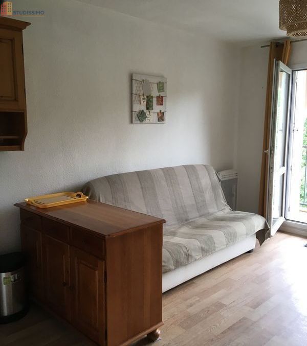 Studio meublé 22m² Pau centre - Vue sud, balcon et parking privé - Photo 1