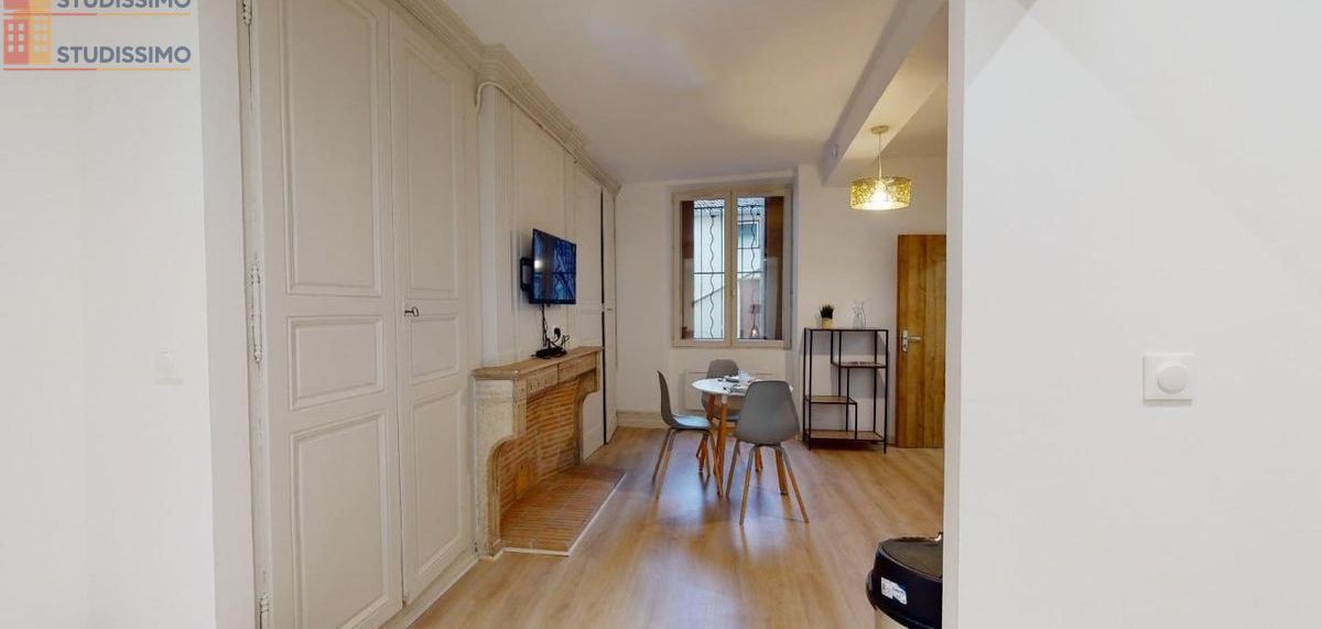 Studio meublé 24m² Mâcon - Meublé, DPE C - Photo 12