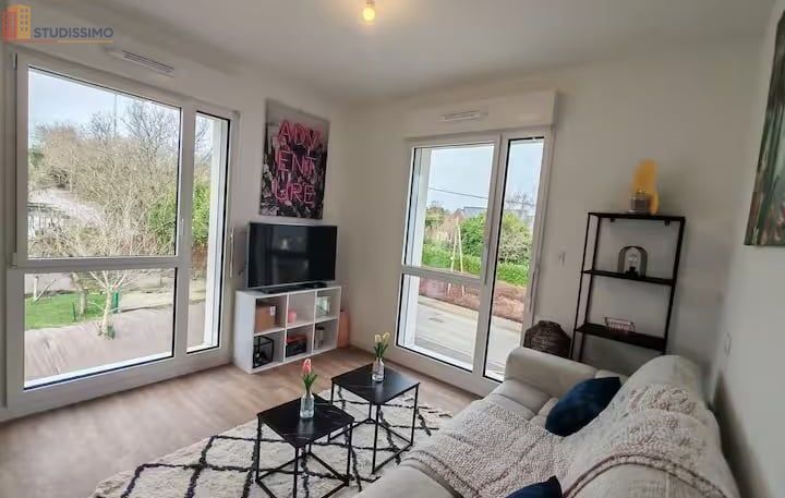 Studio 24m² Guipavas - Lumineux, dernier étage - Photo 2