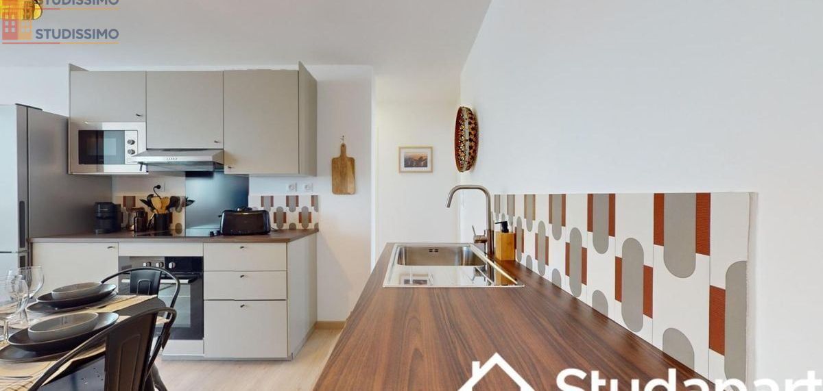 Studio meublé 10m² Pau 64000 - Meublé, DPE A - Photo 4