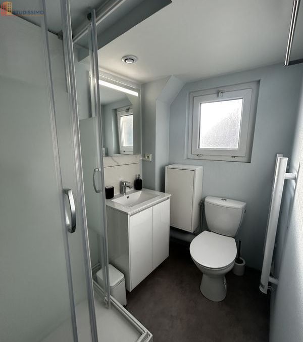 Studio meublé 14m² Le Mans - Calme, 2e étage - Photo 1