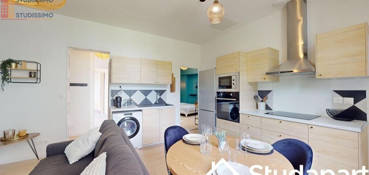 Studio meublé 10m² Pau centre - Meublé, DPE A - Photo 2
