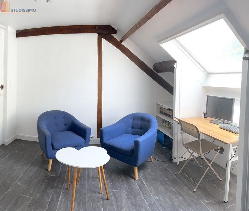 Studio meublé 20m² Le Mans 72000 - Mezzanine, cuisine séparée - Photo 2