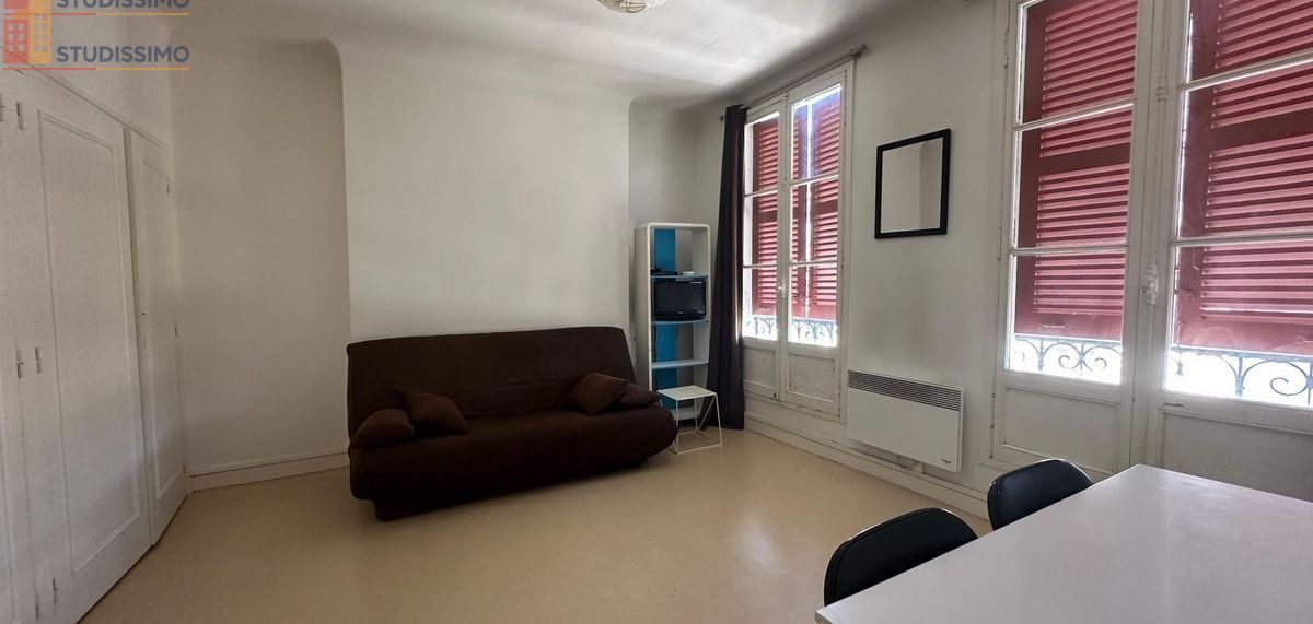 Studio meublé 28m² Bayonne 64100 - Meublé, DPE D - Photo 3
