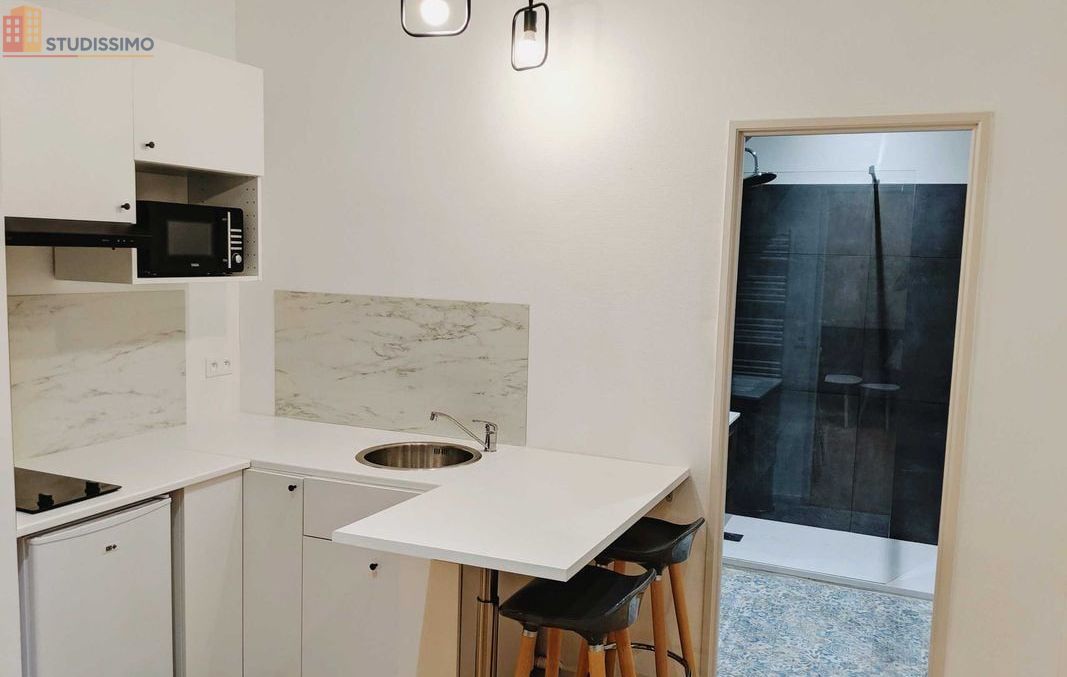 Studio meublé 24m² Pau centre - Meublé, 1er étage - Photo 2