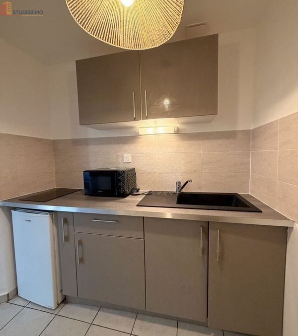 Studio meublé 20m² Le Mans 72100 - Meublé, DPE D - Photo 3