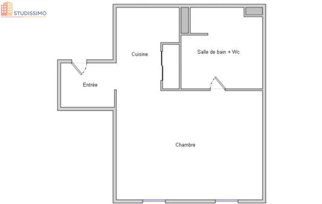 Studio 36m² Nîmes centre - Étage élevé, DPE C - Photo 2