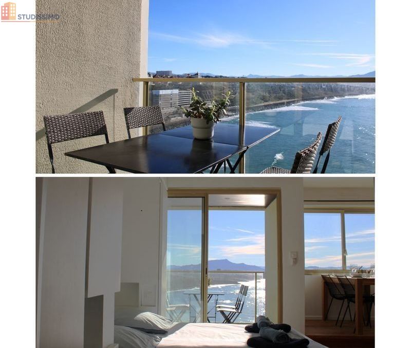 Studio meublé 32m² Biarritz 64200 - Vue exceptionnelle - Photo 2
