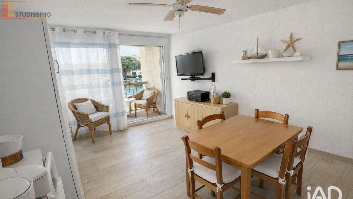 Studio 20m² Le Grau-du-Roi - Dernier étage, DPE C - Photo 9