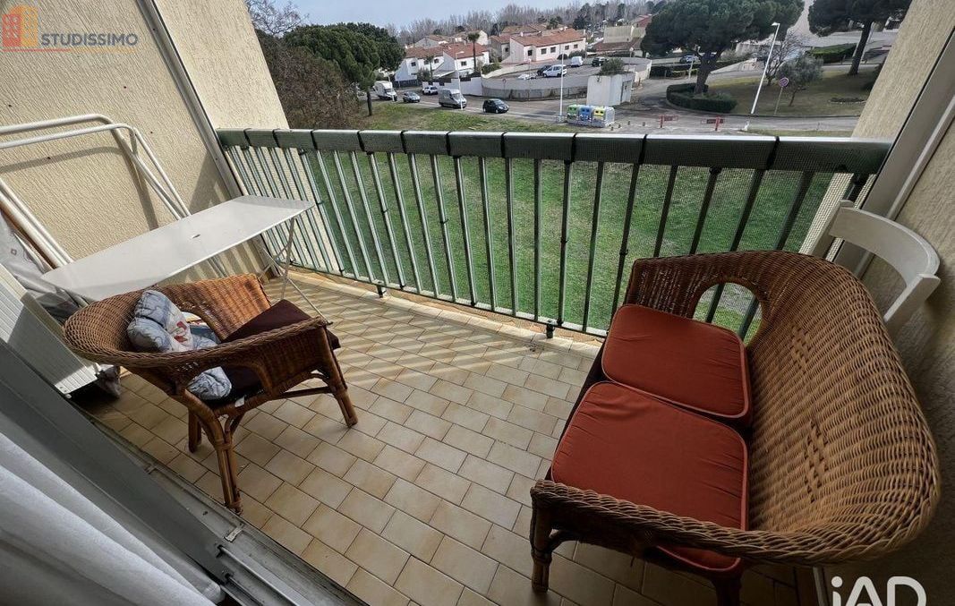 Studio 20m² Le Grau-du-Roi - Dernier étage, DPE C - Photo 1