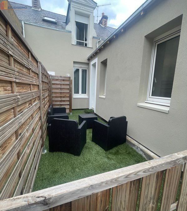 Studio meublé 24m² Le Mans - Terrasse privative, idéal étudiant - Photo 2