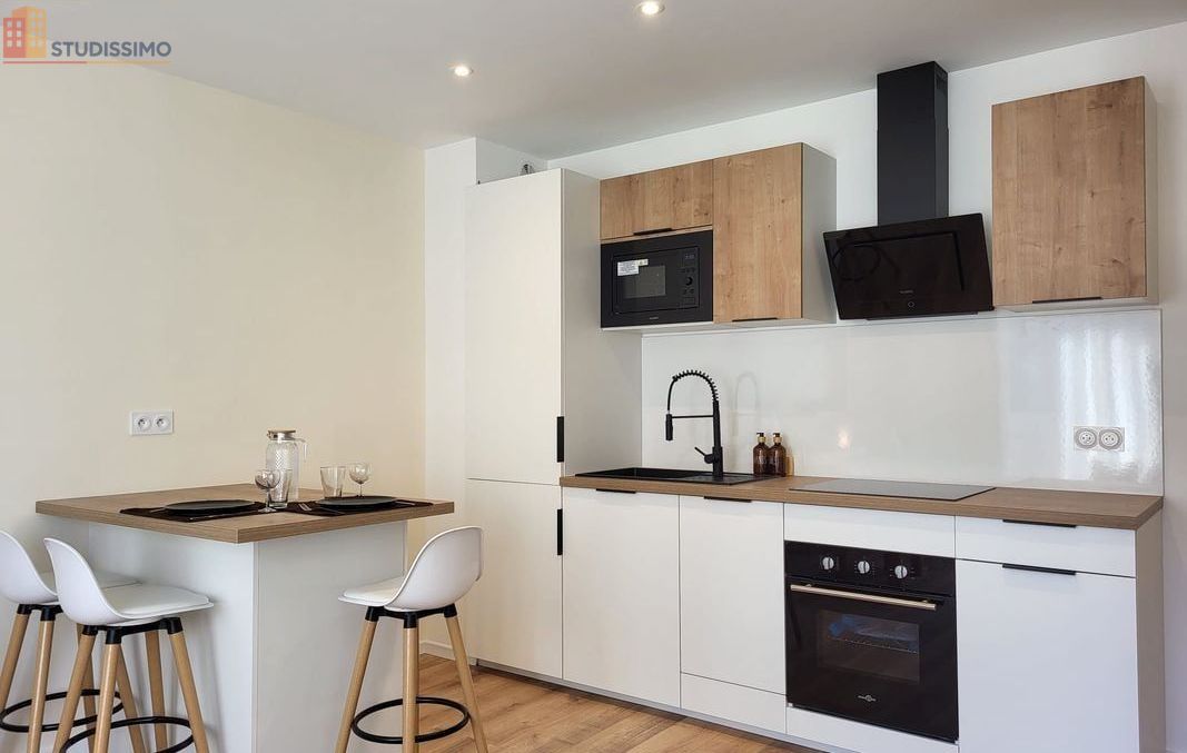 Studio meublé 32m² Pau centre - Lumineux, entièrement rénové - Photo 5