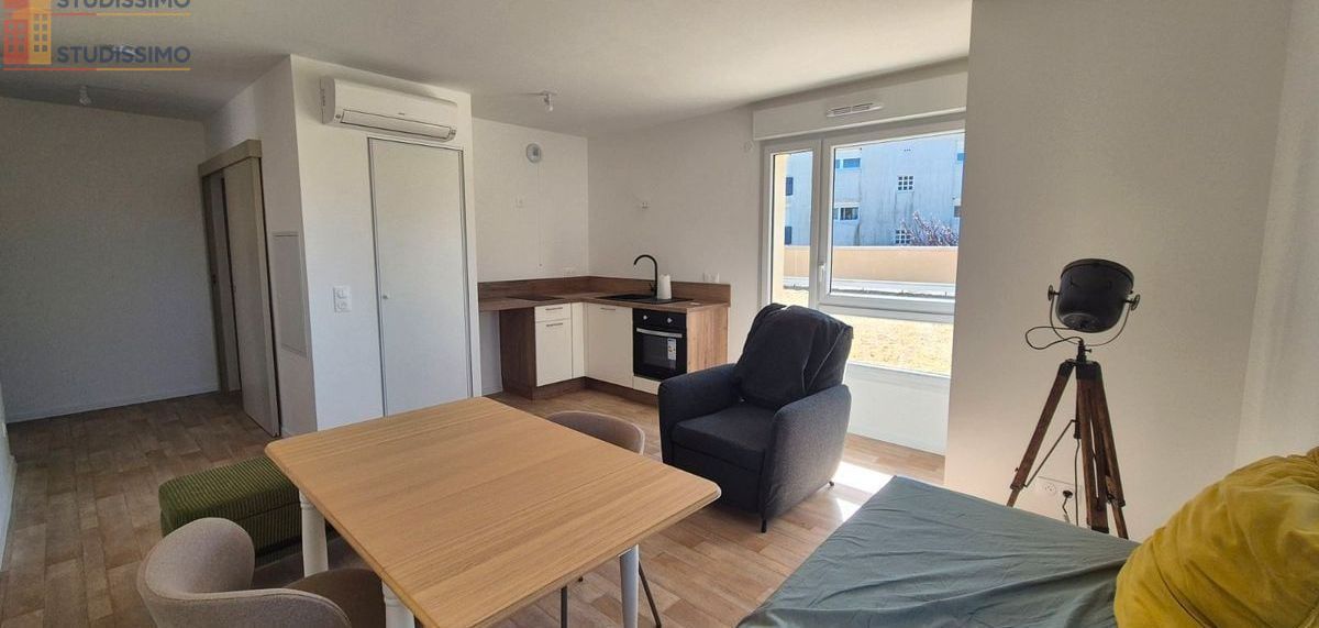 Studio meublé 27m² Sablé-sur-Sarthe - Résidence neuve, convivialité - Photo 4
